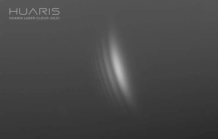 Diffraction on rounded structure example artifact detected by HLC - bw